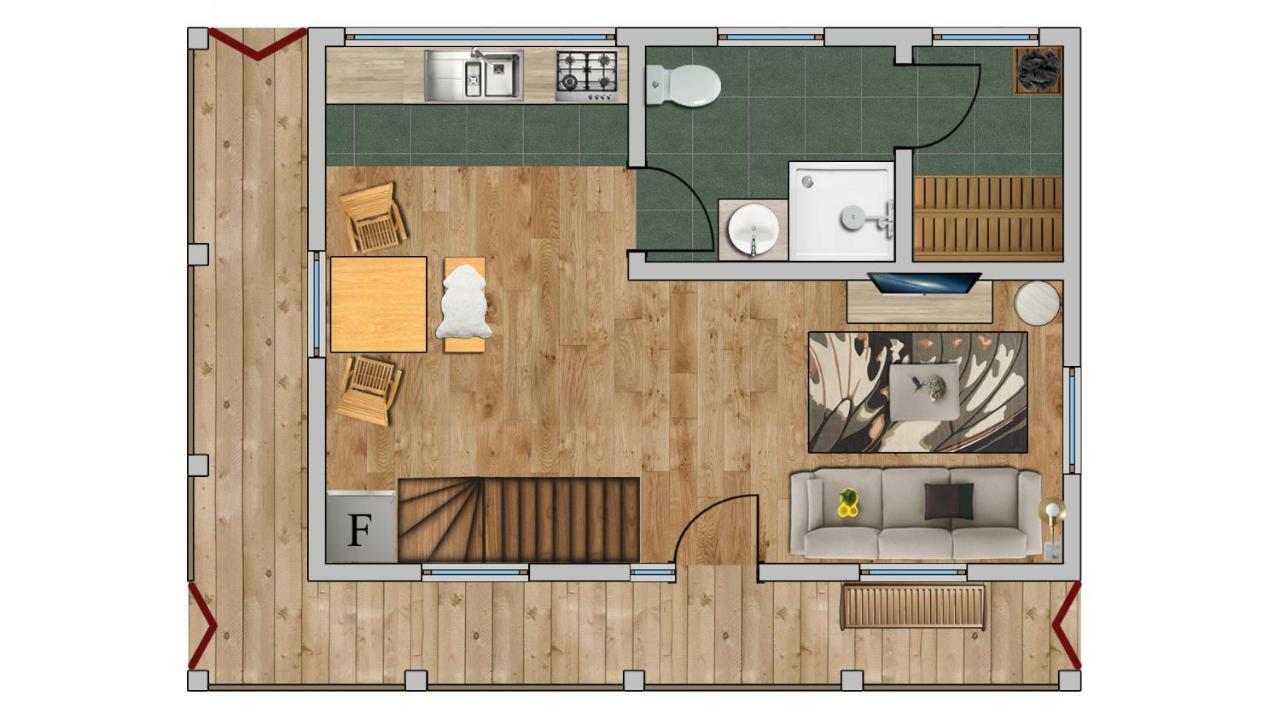 Magnolia Resort Chalets Vişeu de Sus Zewnętrze zdjęcie